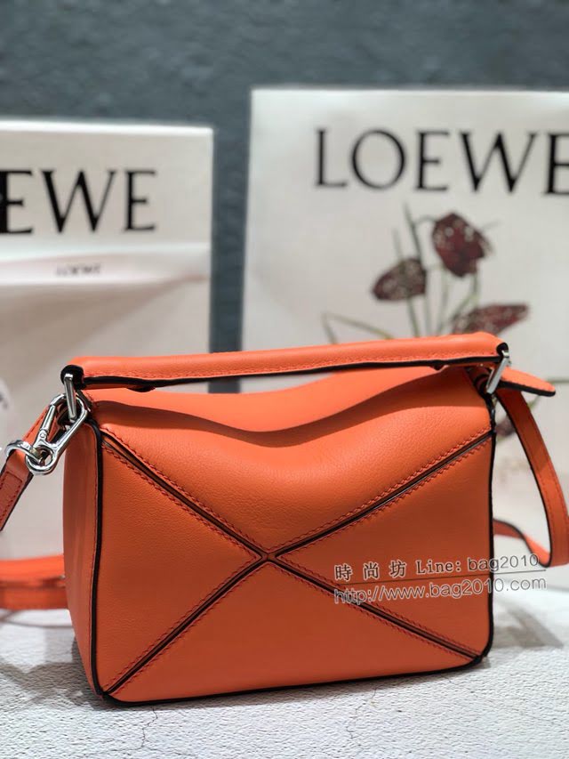 LOEWE包包 羅意威迷你mini puzzle幾何拼接手提斜挎包 10173  tcl1349